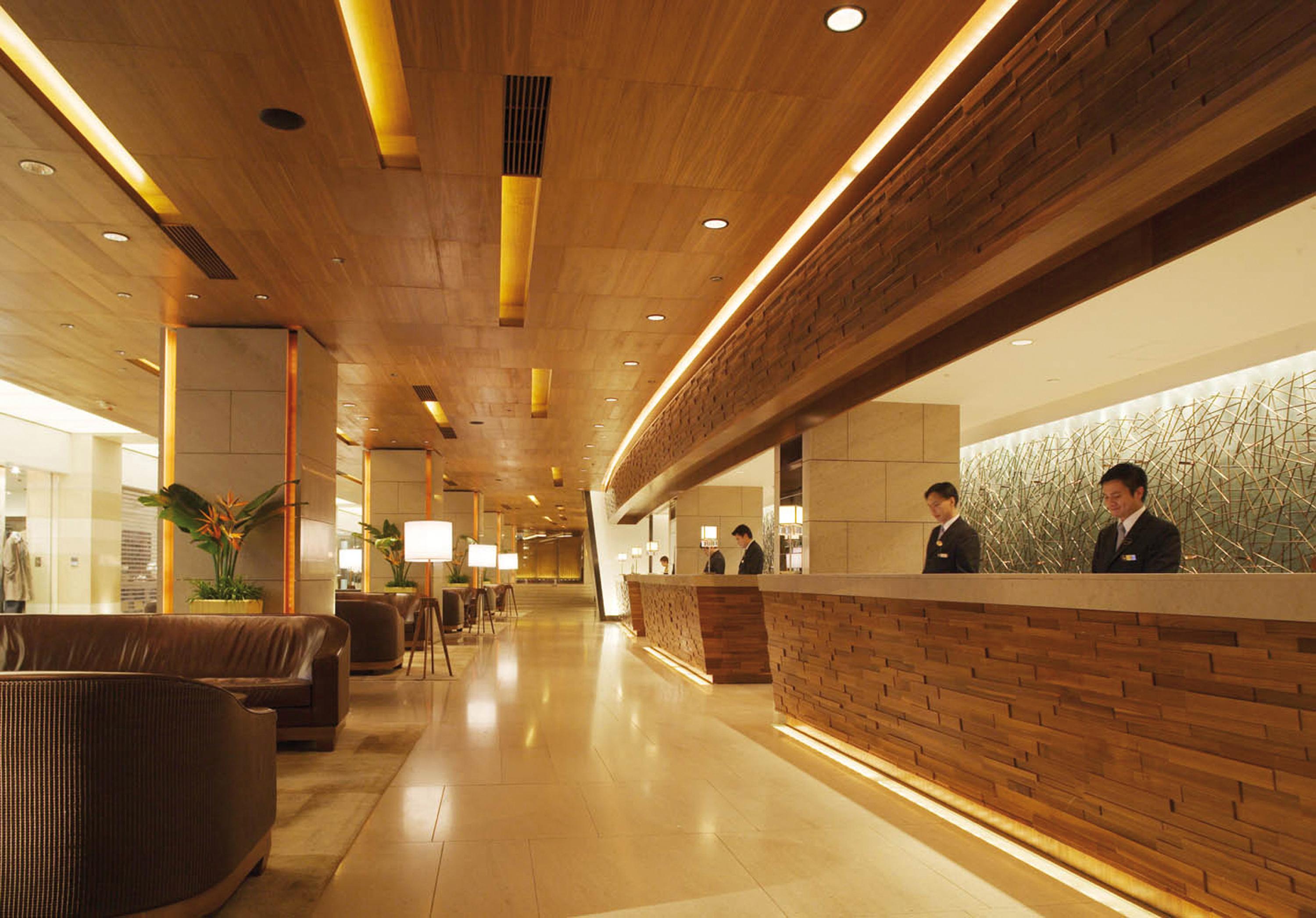 Marco Polo Hongkong Hotel Eksteriør bilde The lobby of the hotel